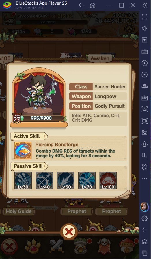 Legend of Mushroom – Guide for the Archer Class