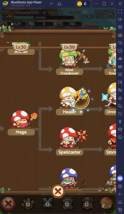 Legend of Mushroom Class Guide – Learn About all the Evolutions