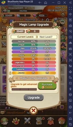 Legend of Mushroom Guide to Level Up Faster