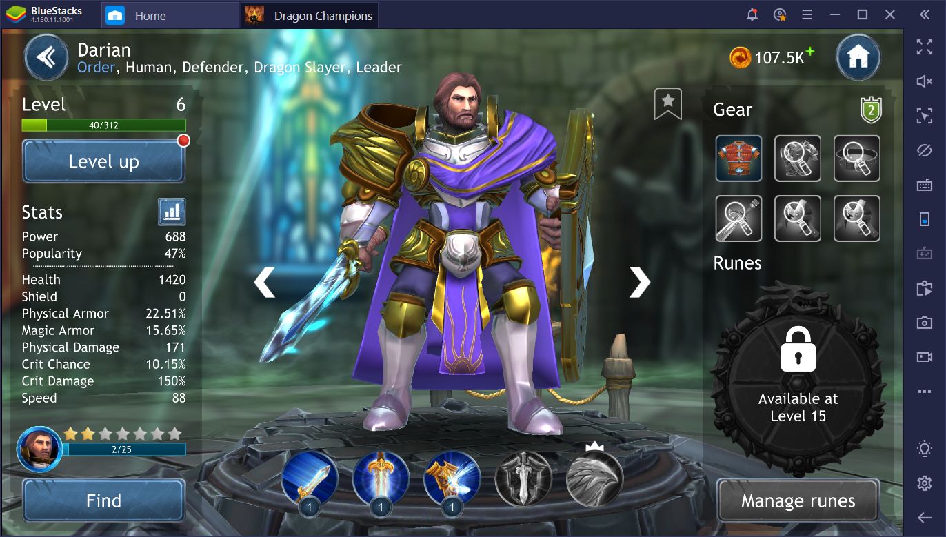 Les héros dans Dragon Champions sur PC – Débloquer les meilleurs personnages du jeu