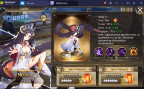 Les meilleurs personnages dans Mirage Memorial Global sur PC