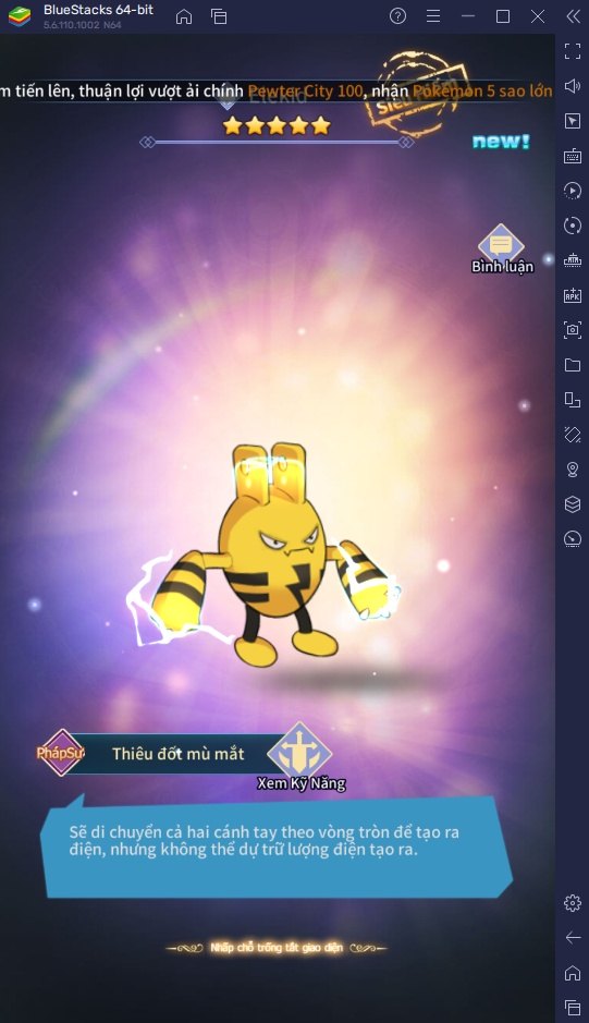 Trải nghiệm game Pokémon Liên Minh Bảo Bối trên PC với BlueStacks