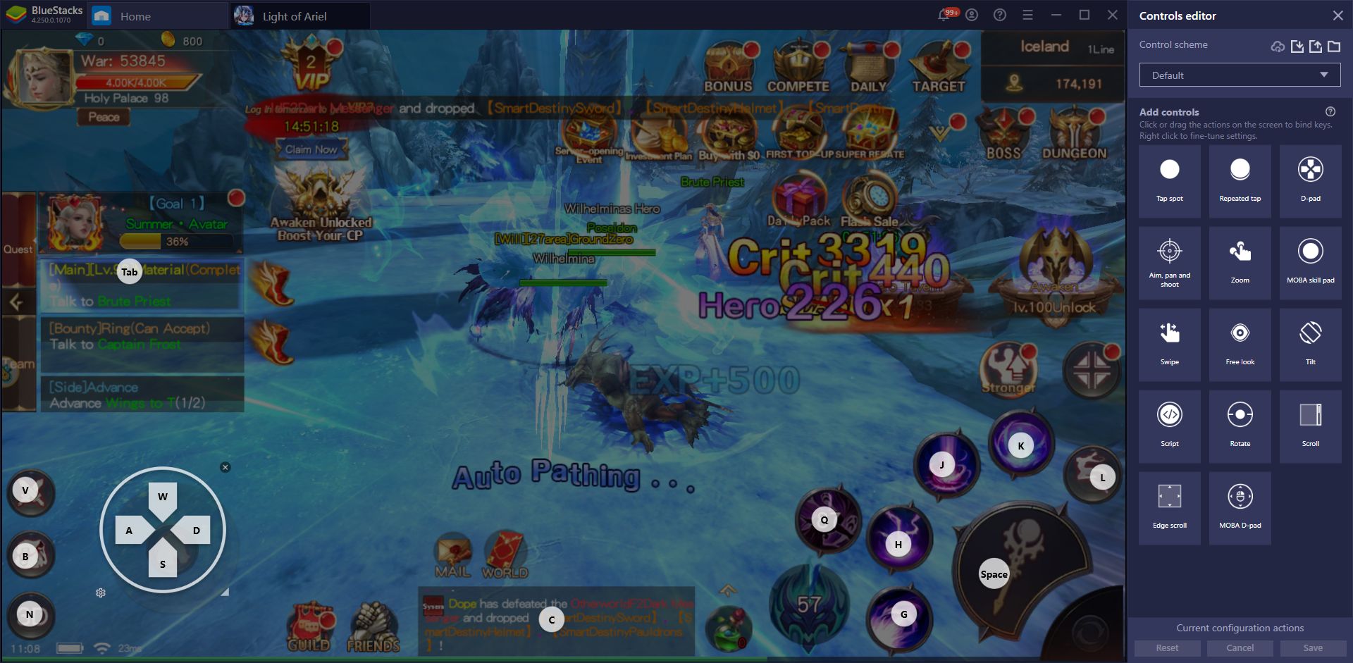 Light of Ariel on PC - How to Use BlueStacks Tools to Win in this Mobile MMORPG