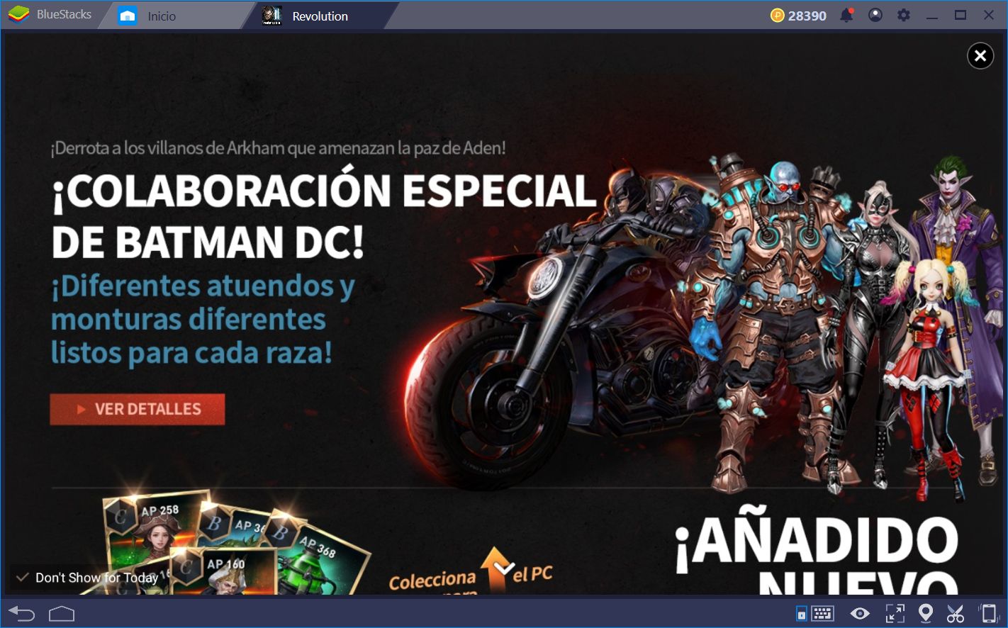 El Nuevo Evento de DC Comics en Lineage 2 Revolution