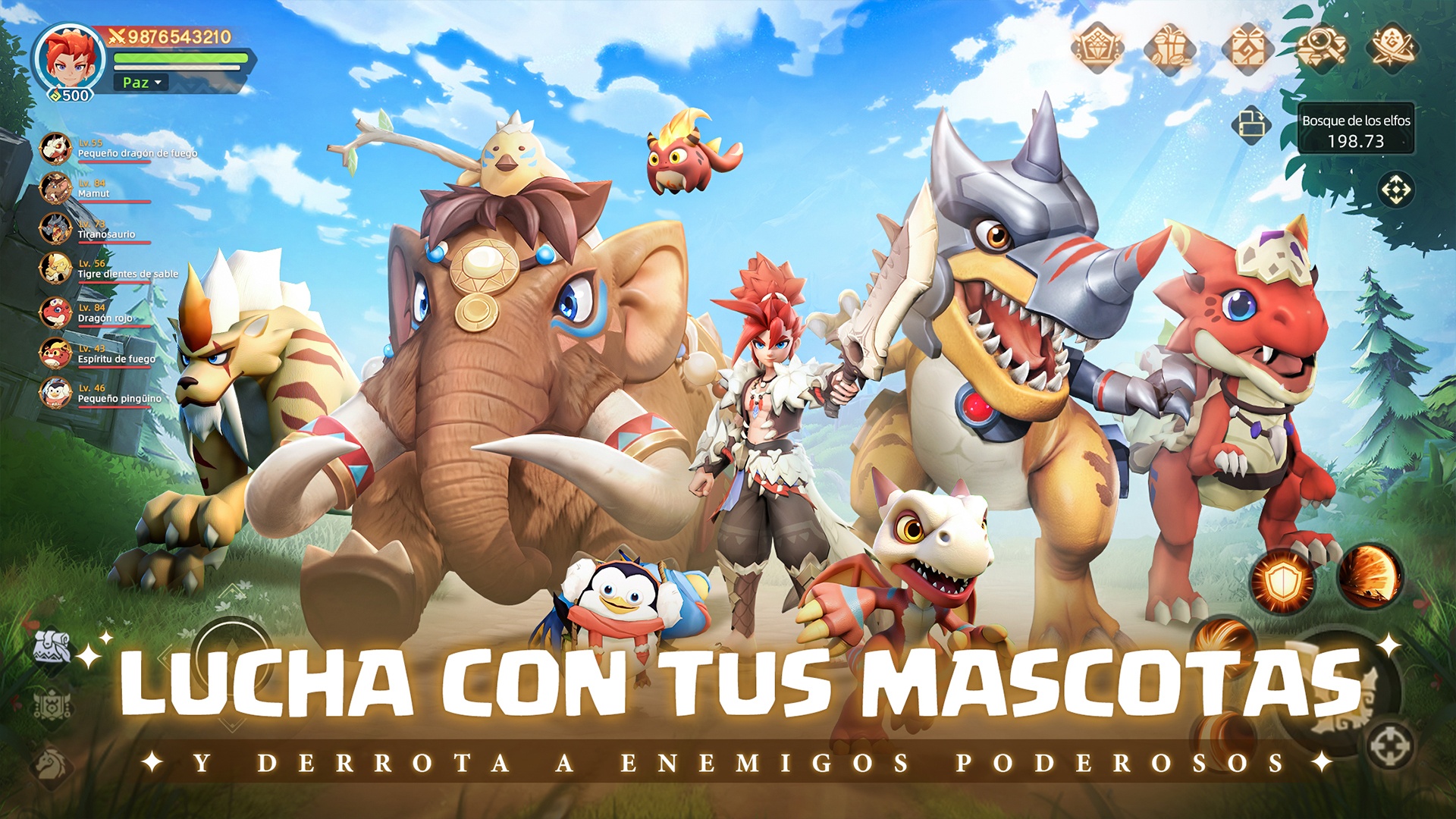Lista de niveles de Huntopia para reclutar y usar las mascotas más fuertes