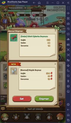 Legend of Mushroom Savaş Sistemi Rehberi – Bu Yeni Boşta Mobil RPG Oyununda Savaşmayı Öğrenin