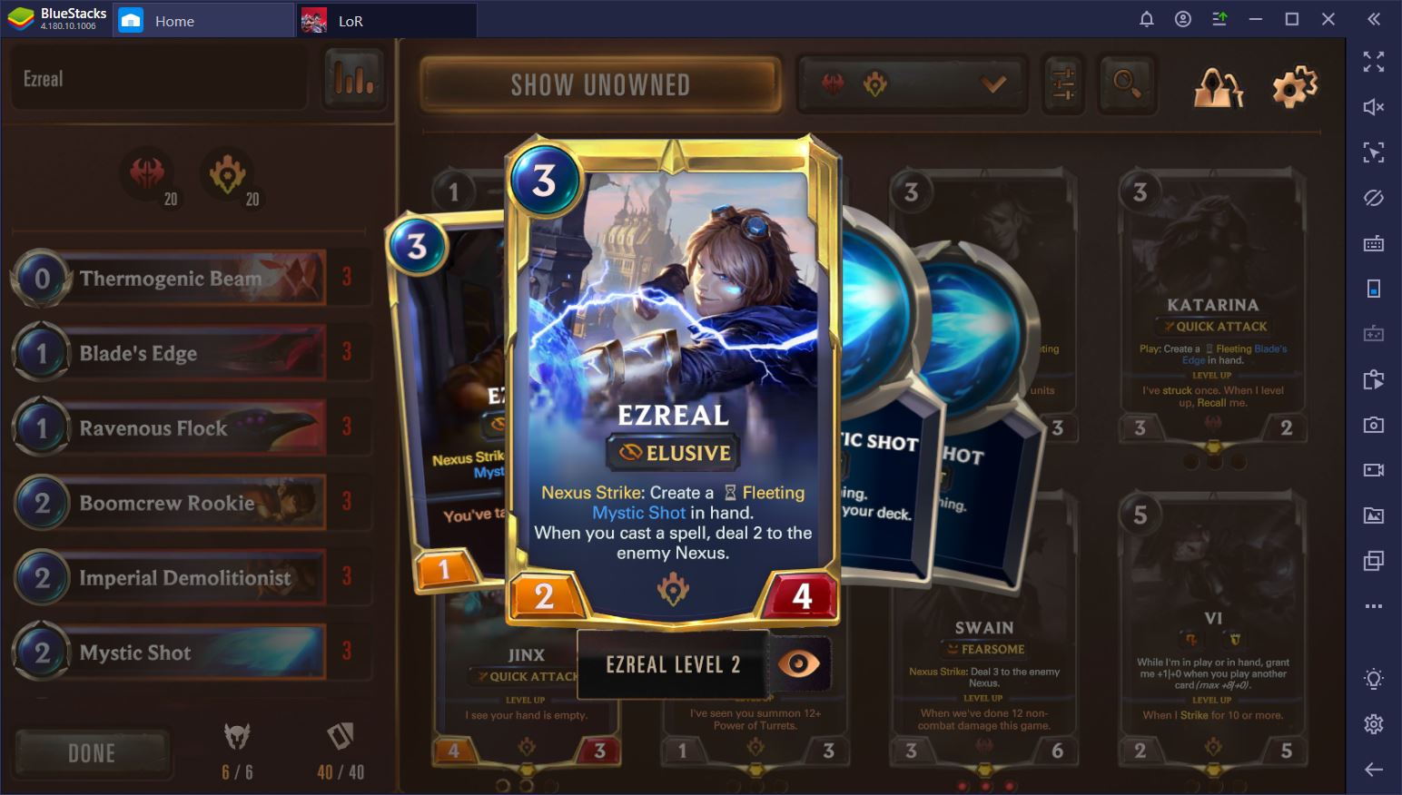 Legends of Runeterra on PC - How to Win New Cards and Expand Your Decks