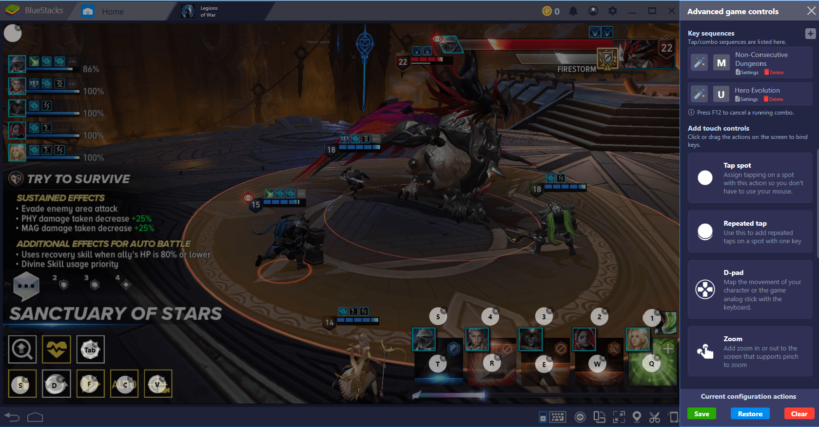 Conquer Aion: Legions of War with BlueStacks