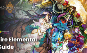 Conquer the Fire Elemental Boss in Lord of Nazarick