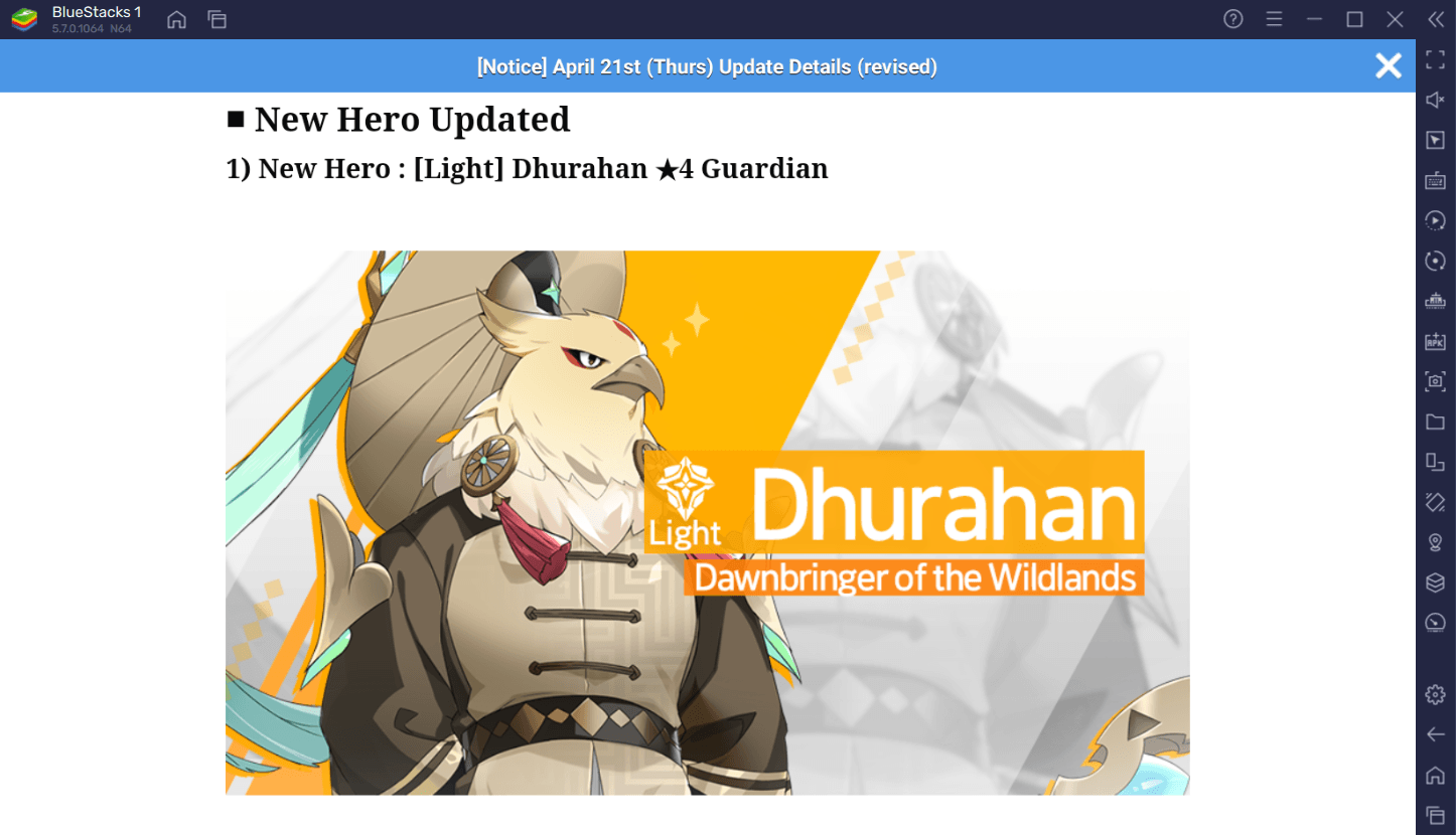 Lord of Heroes – New Heroes Light Dhurahan, Fire Laphlaes, and Accessory Slot