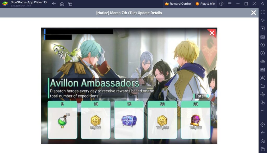 Lord of Heroes – Light Dhurahan Re-Run, 7 Avillon Events, Avillon ...