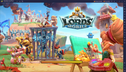 Conquiste Reinos em Lords Mobile com Este Código Promocional Exclusivo da  BlueStacks