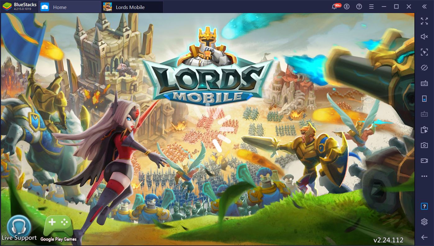 lords mobile emulator mac