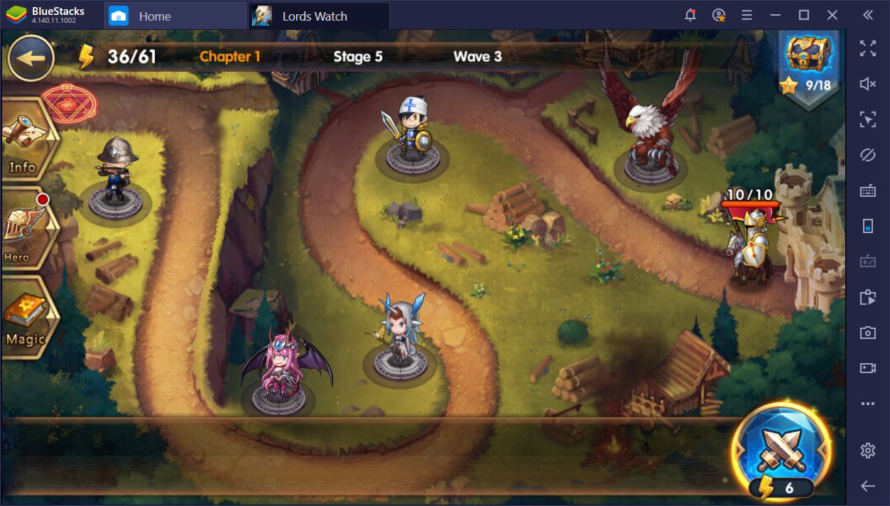 The Best Heroes in Lords Watch: Tower Defense RPG on PC
