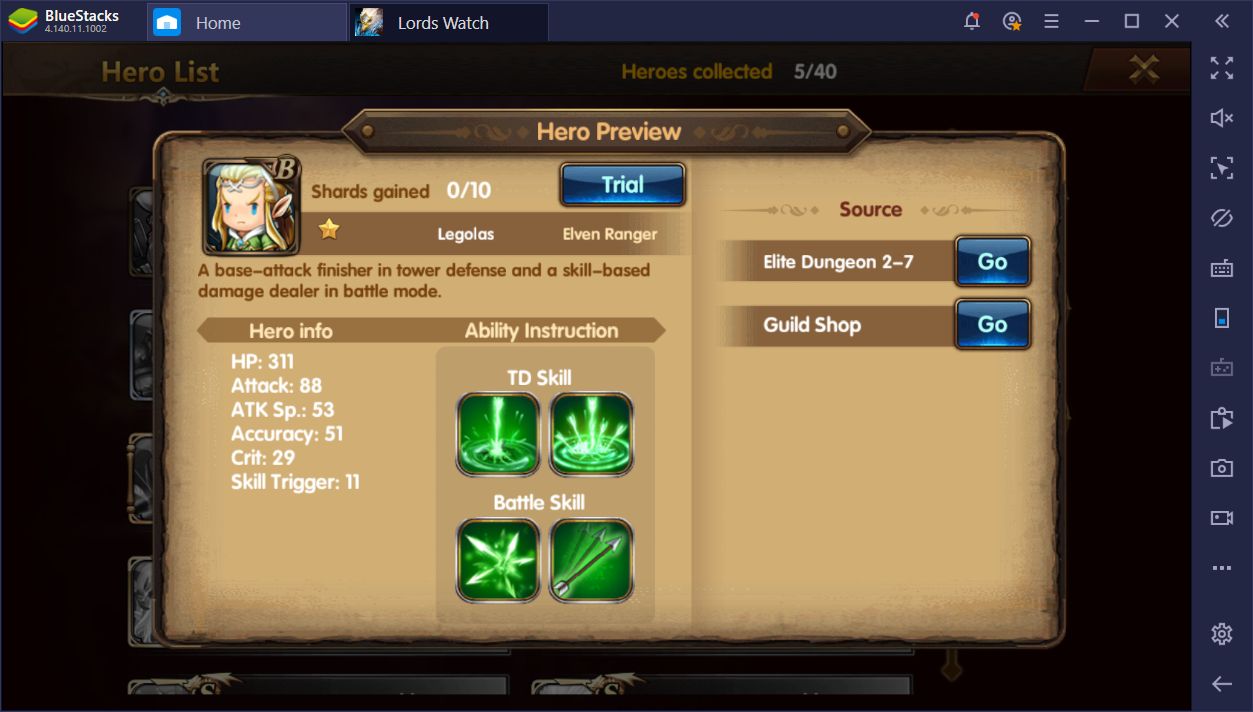 Lords Watch: Tower Defense RPG on PC—The Hero Types and How to Use Them