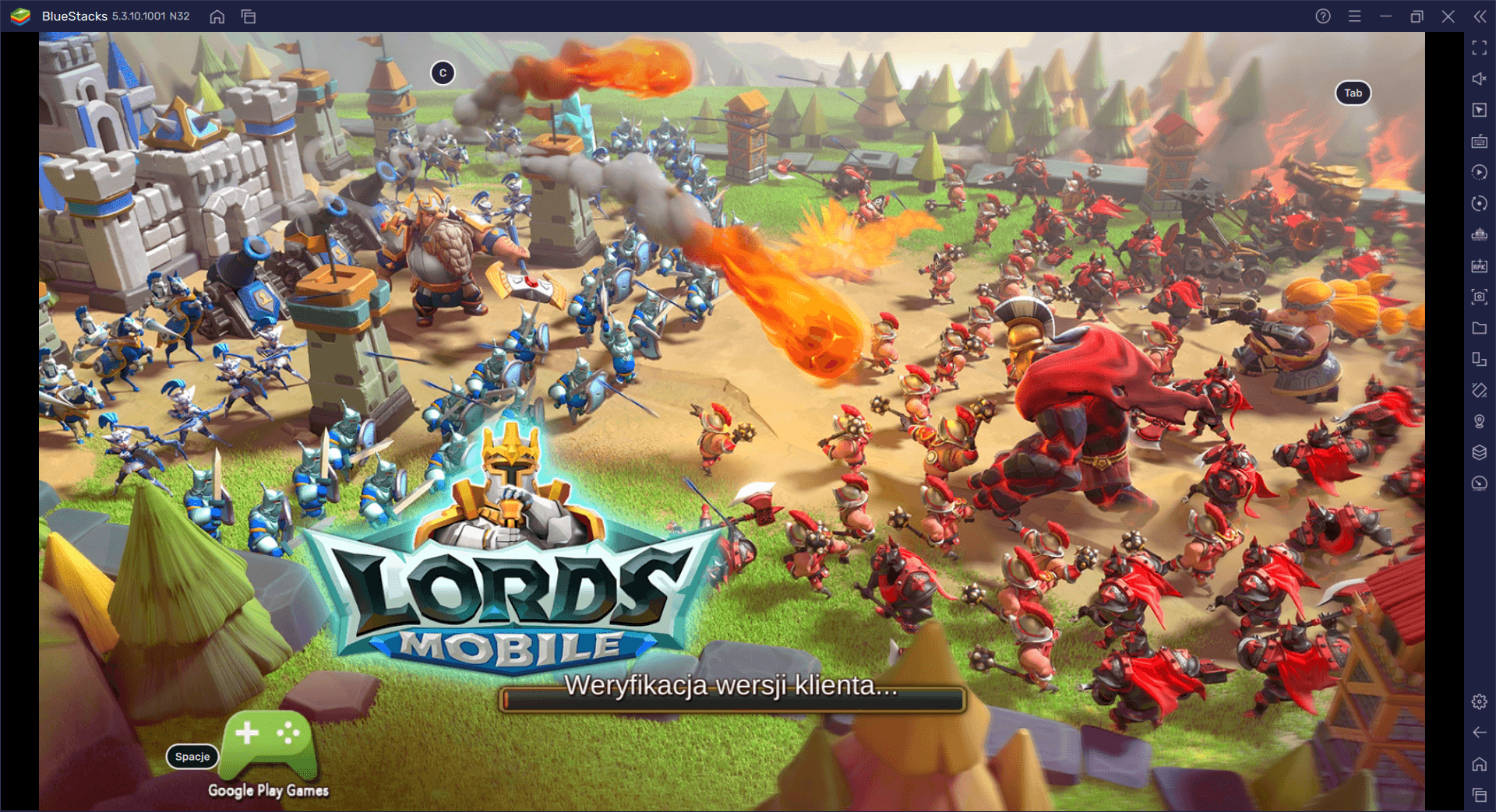 Lords Mobile: wykorzystanie BlueStacks do usprawnienia rozgrywki na PC