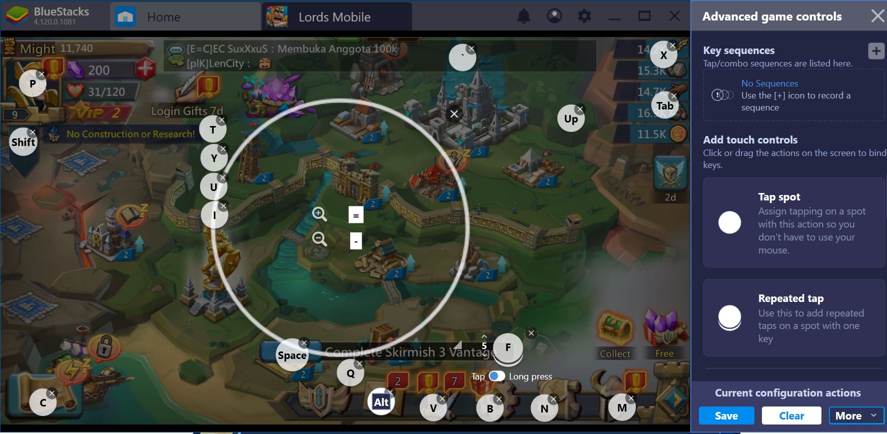 Lords Mobile: Using BlueStacks to Streamline Your Gaming Experience on PC