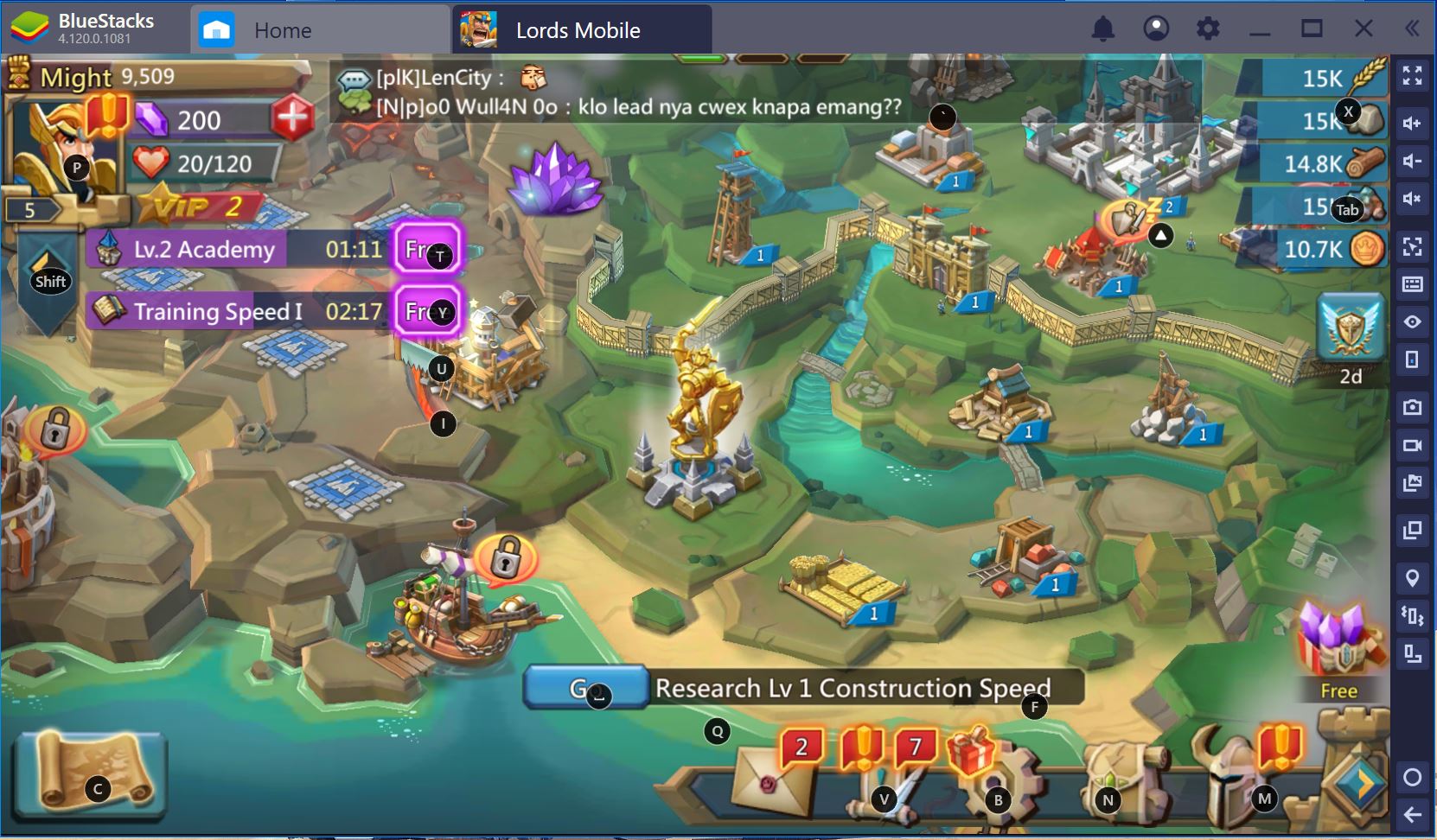 Lords Mobile: Using BlueStacks to Streamline Your Gaming Experience on PC