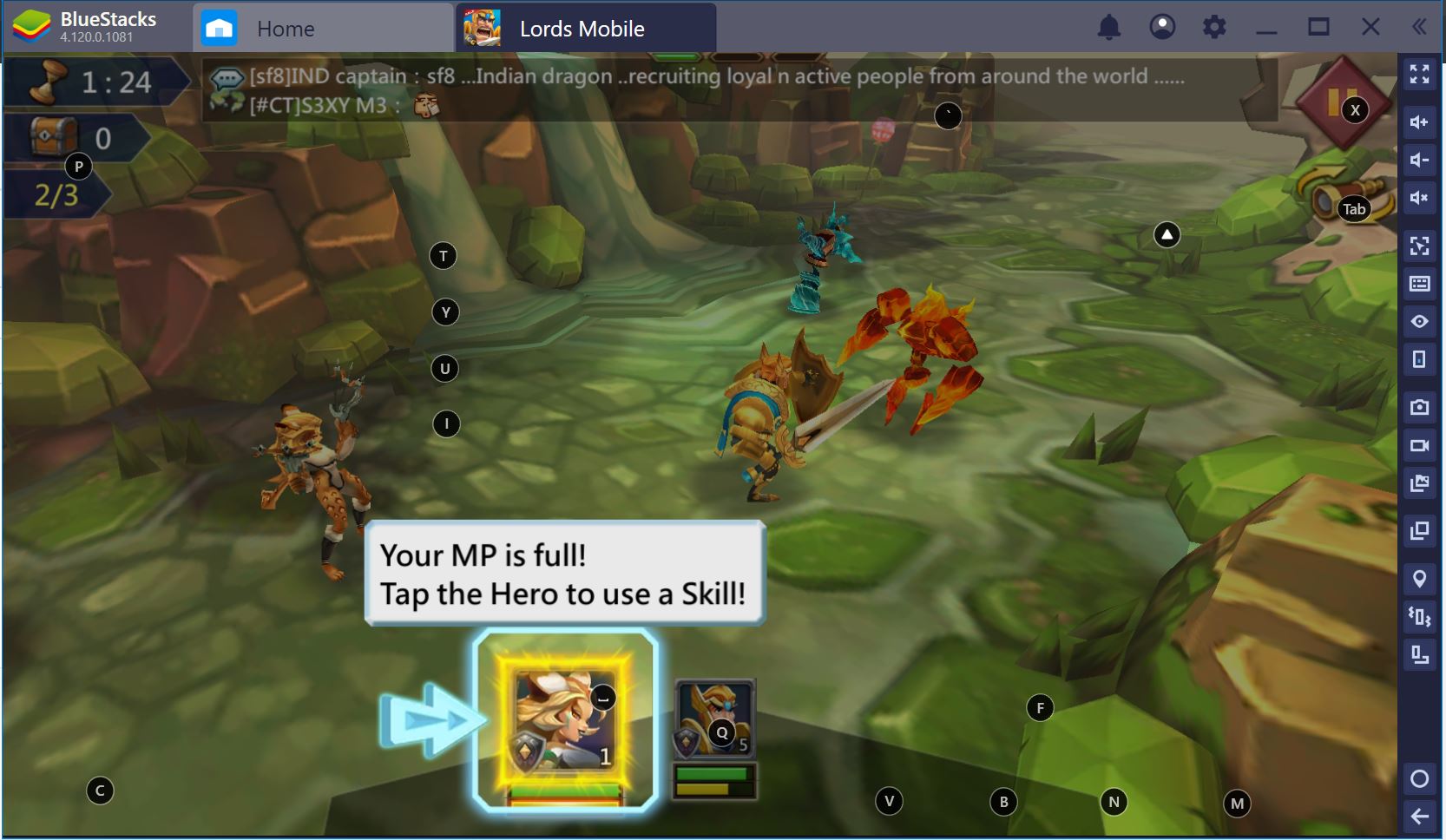 Lords Mobile: Using BlueStacks to Streamline Your Gaming Experience on PC