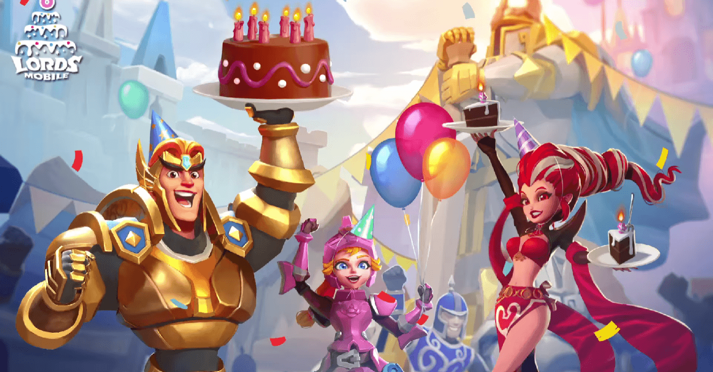 6th Anniversary Update Brings New Exciting Events to Lords Mobile
