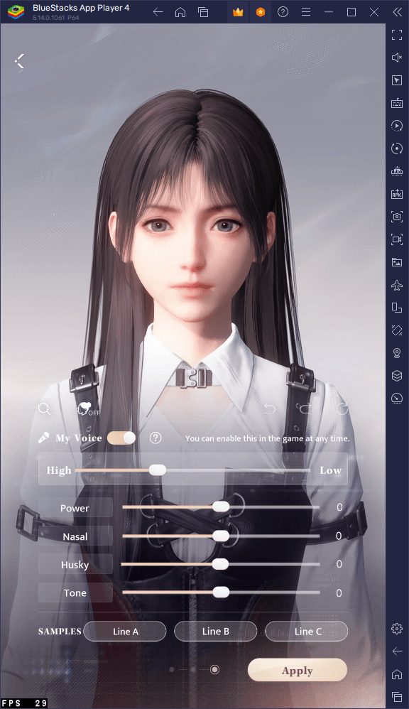 Explore Unparalleled Detail and Customization with Love and Deepspace's Character Creator