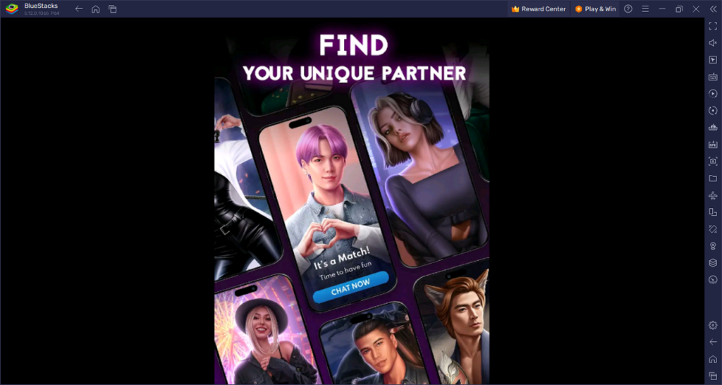 How to Play Love Sparks: Dating Sim on PC With BlueStacks