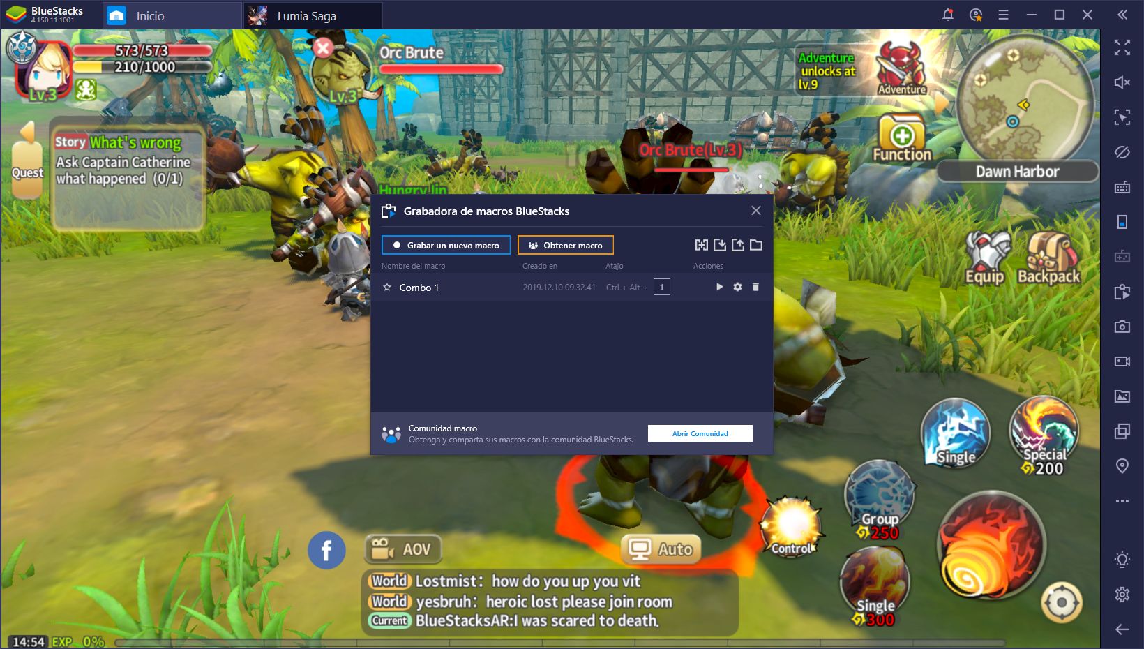 Lumia Saga en BlueStacks - Disfruta de Este MMO en tu PC