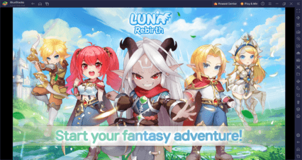 How to Play Luna Rebirth: Idle MMORPG on PC With BlueStacks