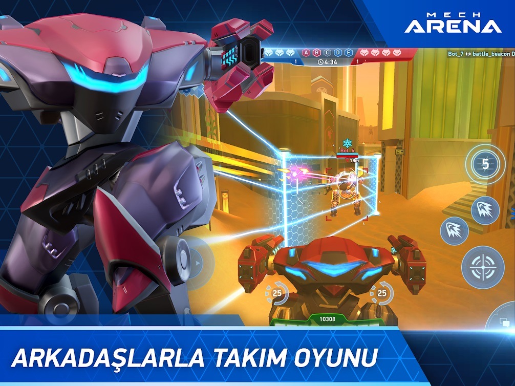 BlueStacks ile Bilgisayarınızda Mech Arena: Robot Showdown Oynayın