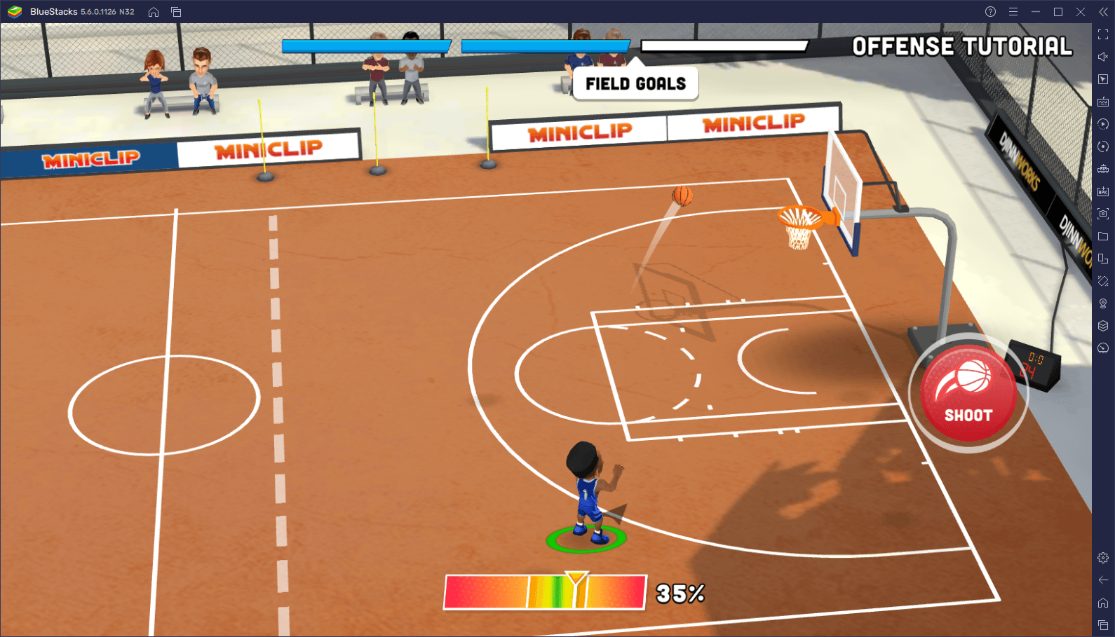 Comment Jouer à Mini Basketball sur PC avec BlueStacks