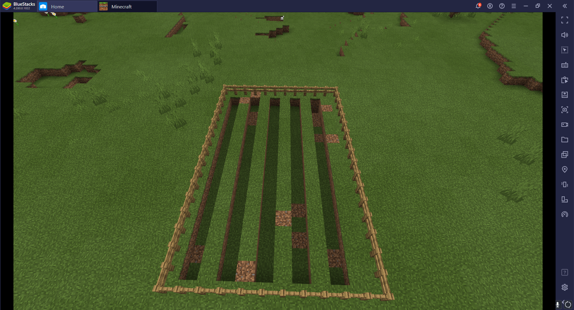 Comment construire une exploitation agricole dans Minecraft