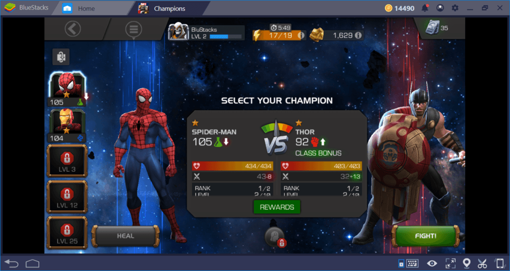 The Battle System Of Marvel Contest Of Champions Everything You Need To Know Bluestacks 4 6078