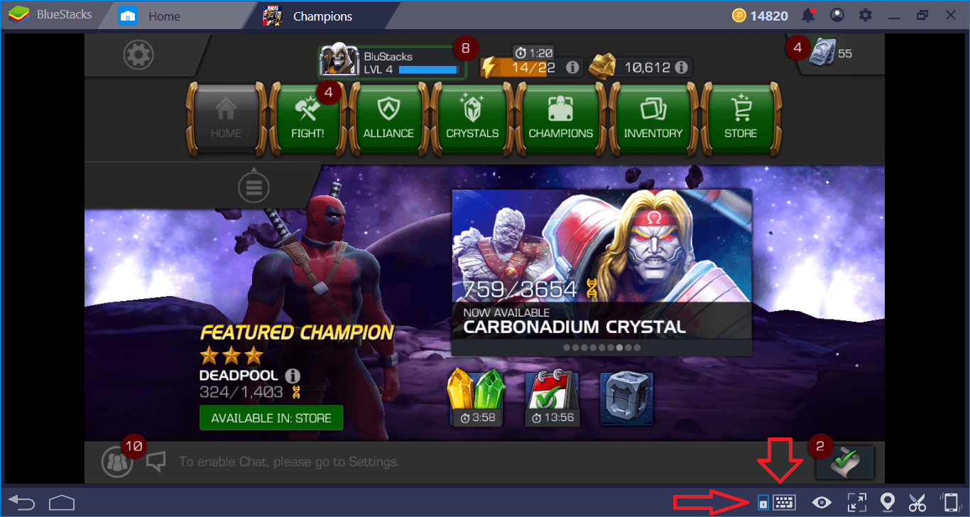 marvel contest of champions hack bluestacks for mac