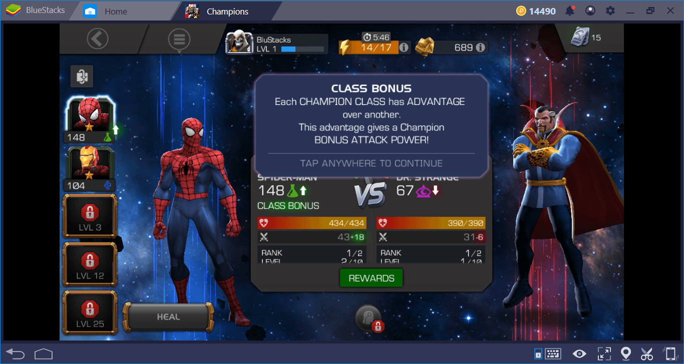 Marvel Contest Of Champions Class And Champions Guide Bluestacks 4