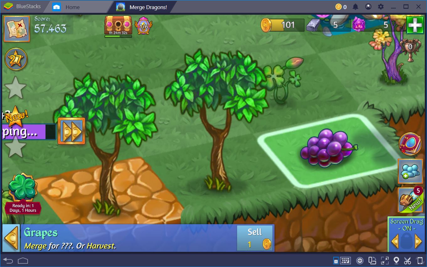 Mystical Fruit Tree Merge Dragons