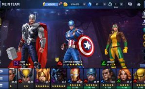 MARVEL Future Fight: Guide zur Teambildung