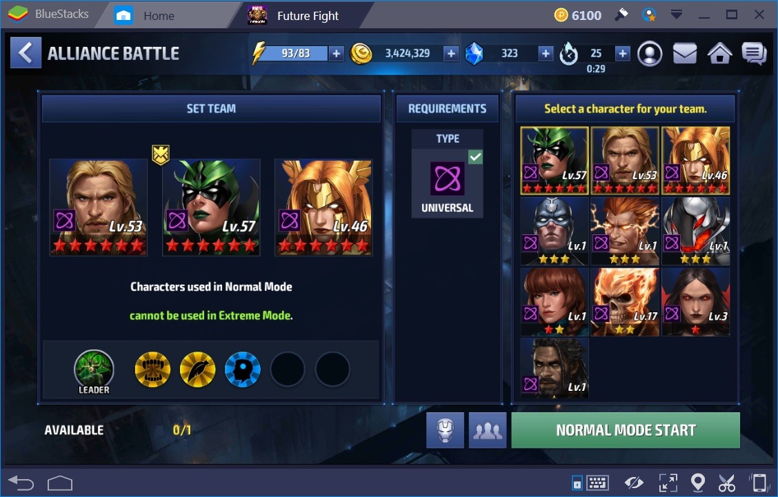 Marvel Future Fight Alliance Battle