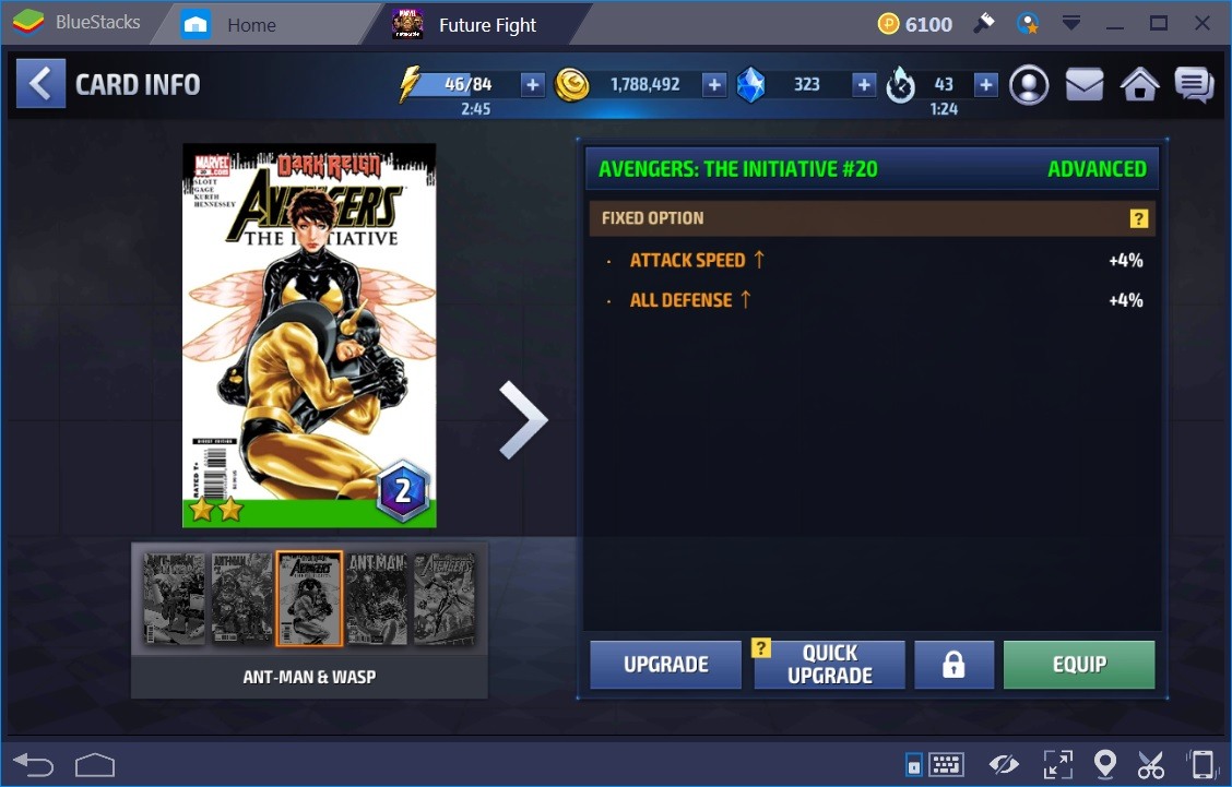 Marvel Future Fight Cards