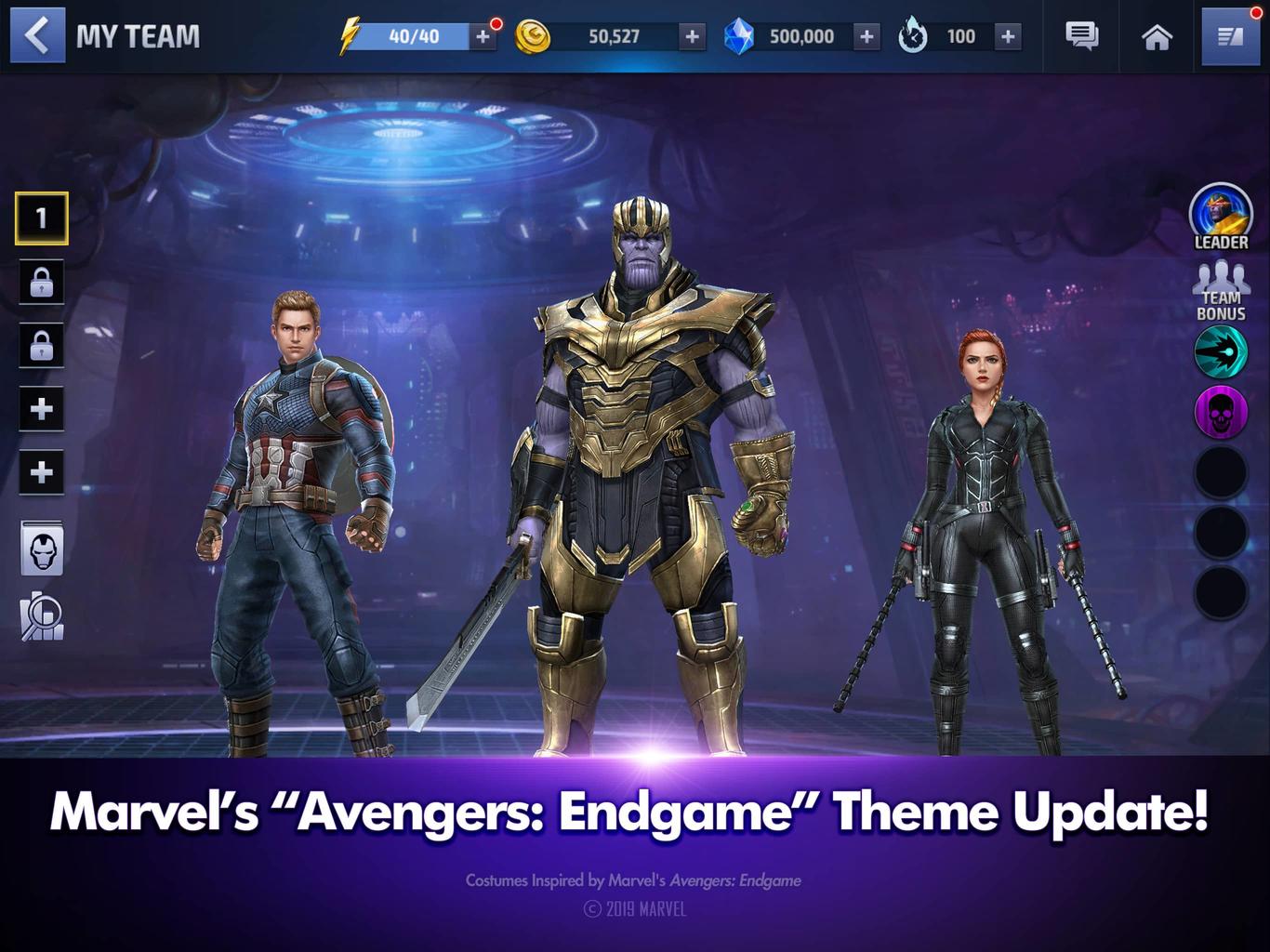 Marvel Future Fight adds new uniforms and content upgrades in