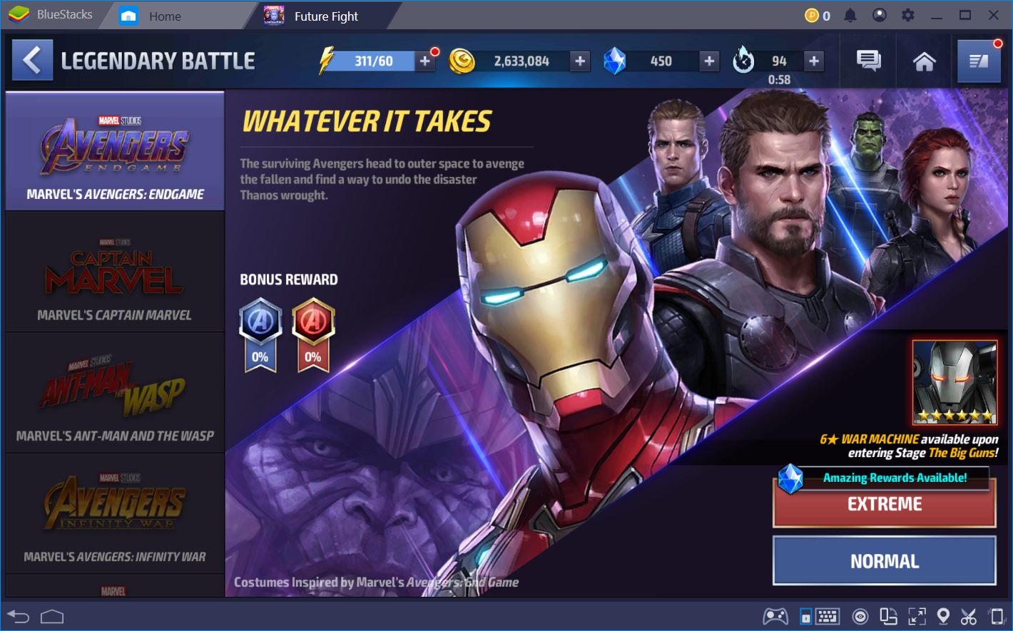 Marvel Future Fight On Pc Where To Get More Heroes For Free Bluestacks