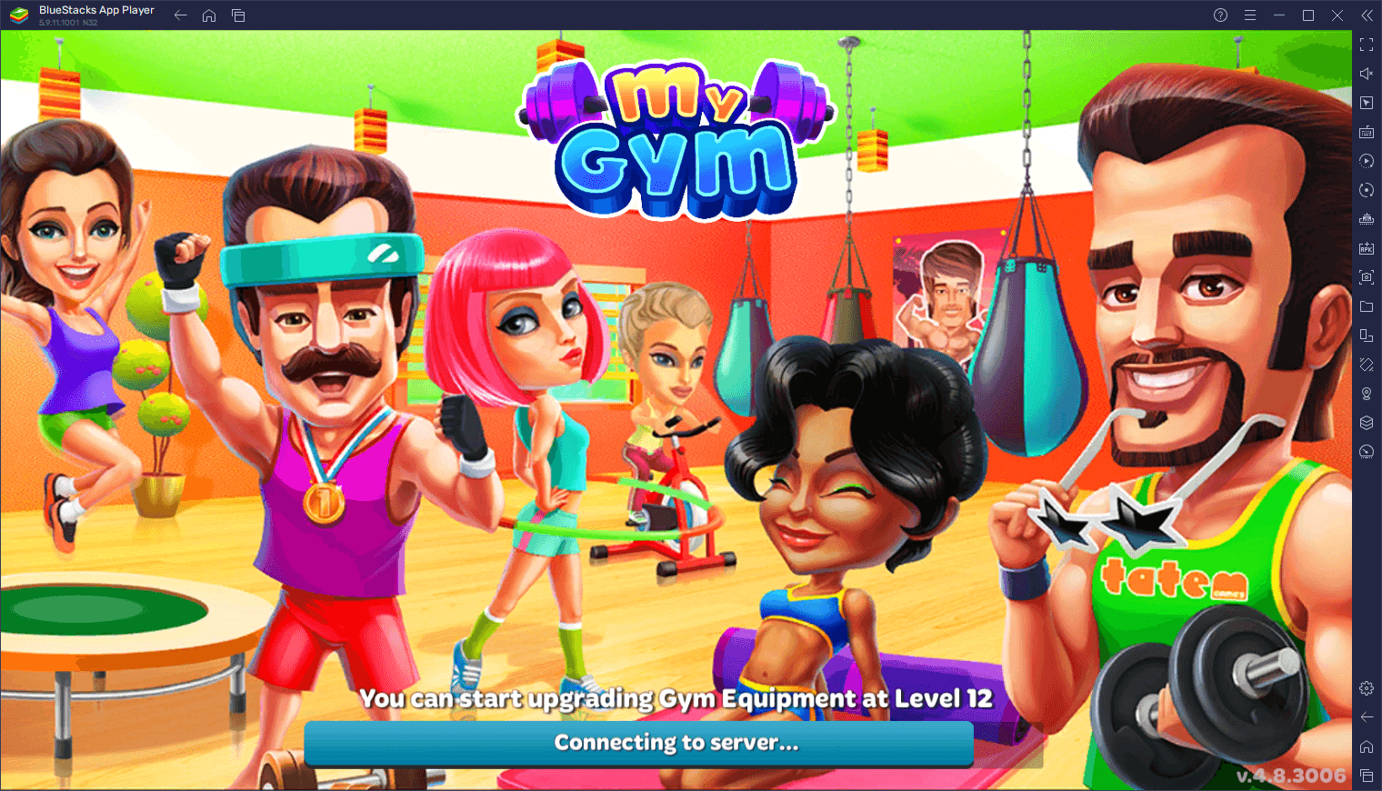 Comment Jouer à My Gym: Fitness Studio Manager sur PC avec BlueStacks