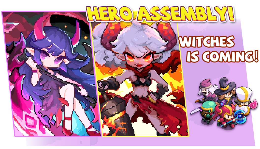 Pre-Register Sudah Dimulai untuk RPG baru bergaya Piksel, My Heroes: PejuangPiksel