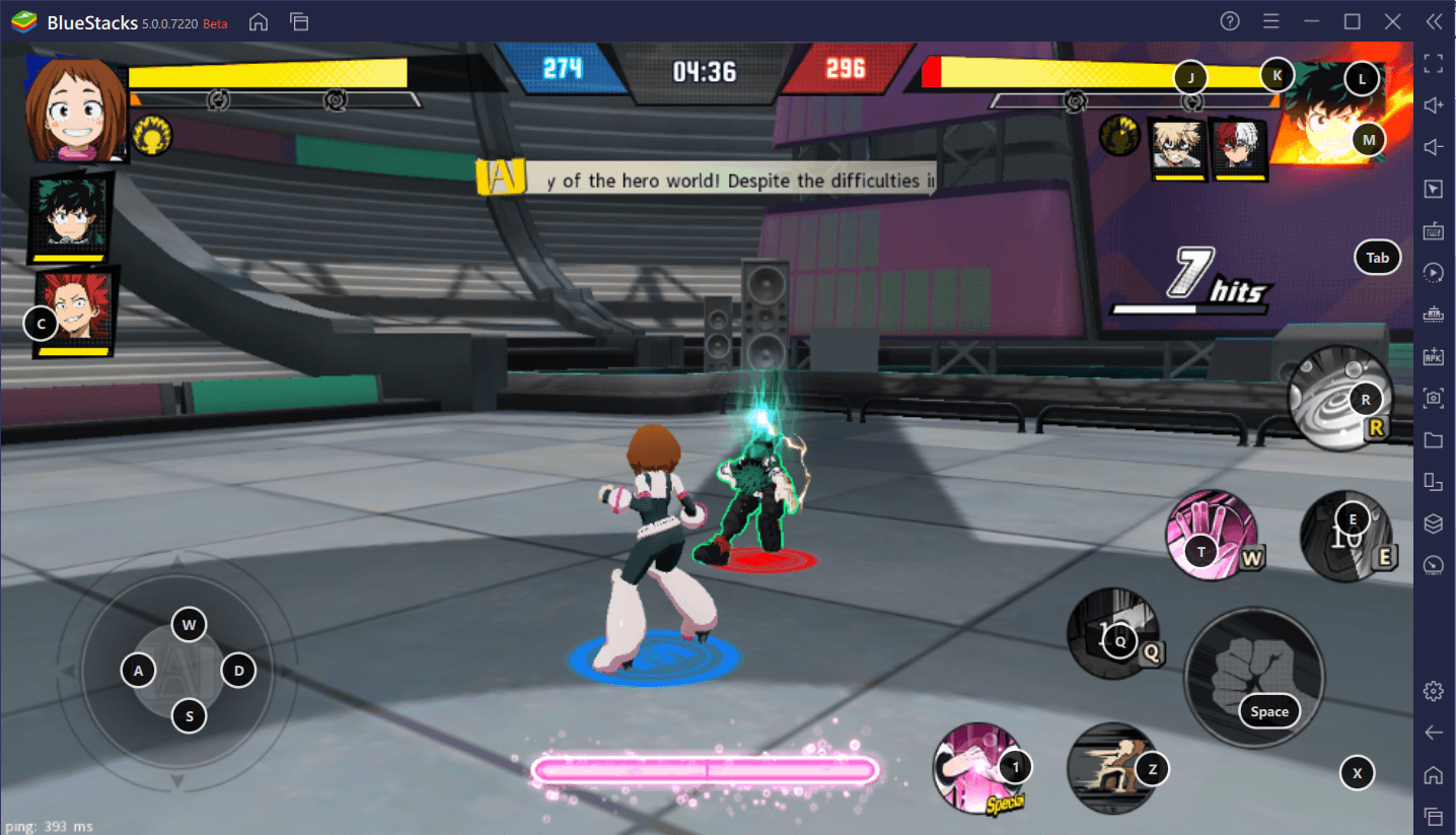 Como Instalar My Hero Academia: The Strongest Hero no PC com BlueStacks