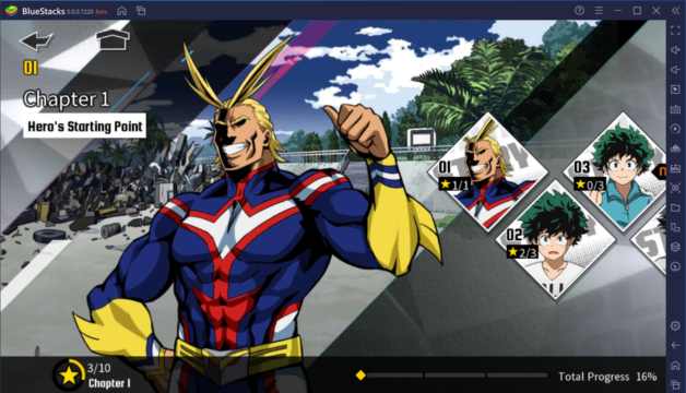 BlueStacks Redemption Code for My Hero Academia: The Strongest Hero