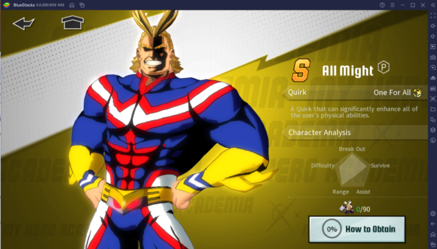 Tudo o que Você Precisa Saber para Começar Bem em My Hero Academia: The Strongest Hero