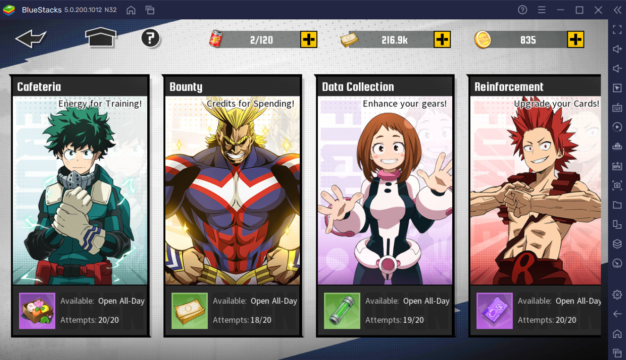 My Hero Academia: The Strongest Hero – Como Funciona o Sistema de Equipamento (Gears) e onde farmar