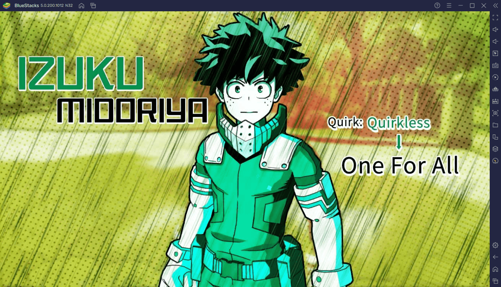 How to Install My Hero Academia: The Strongest Hero on PC with BlueStacks