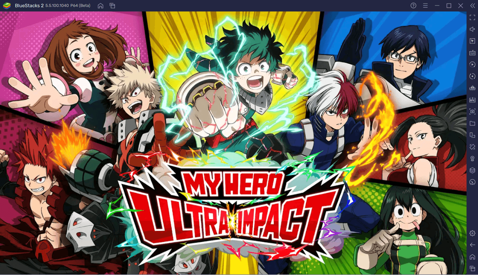 Comment Télécharger et Installer My Hero Ultra Impact sur PC avec BlueStacks