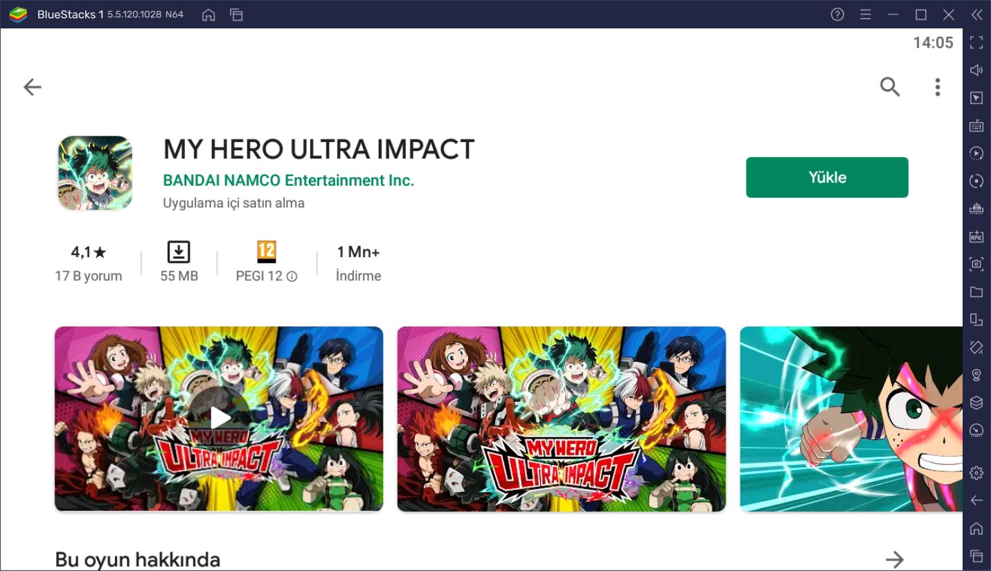 MY HERO ULTRA IMPACT Oyununu BlueStacks ile Bilgisayarda Oynayın