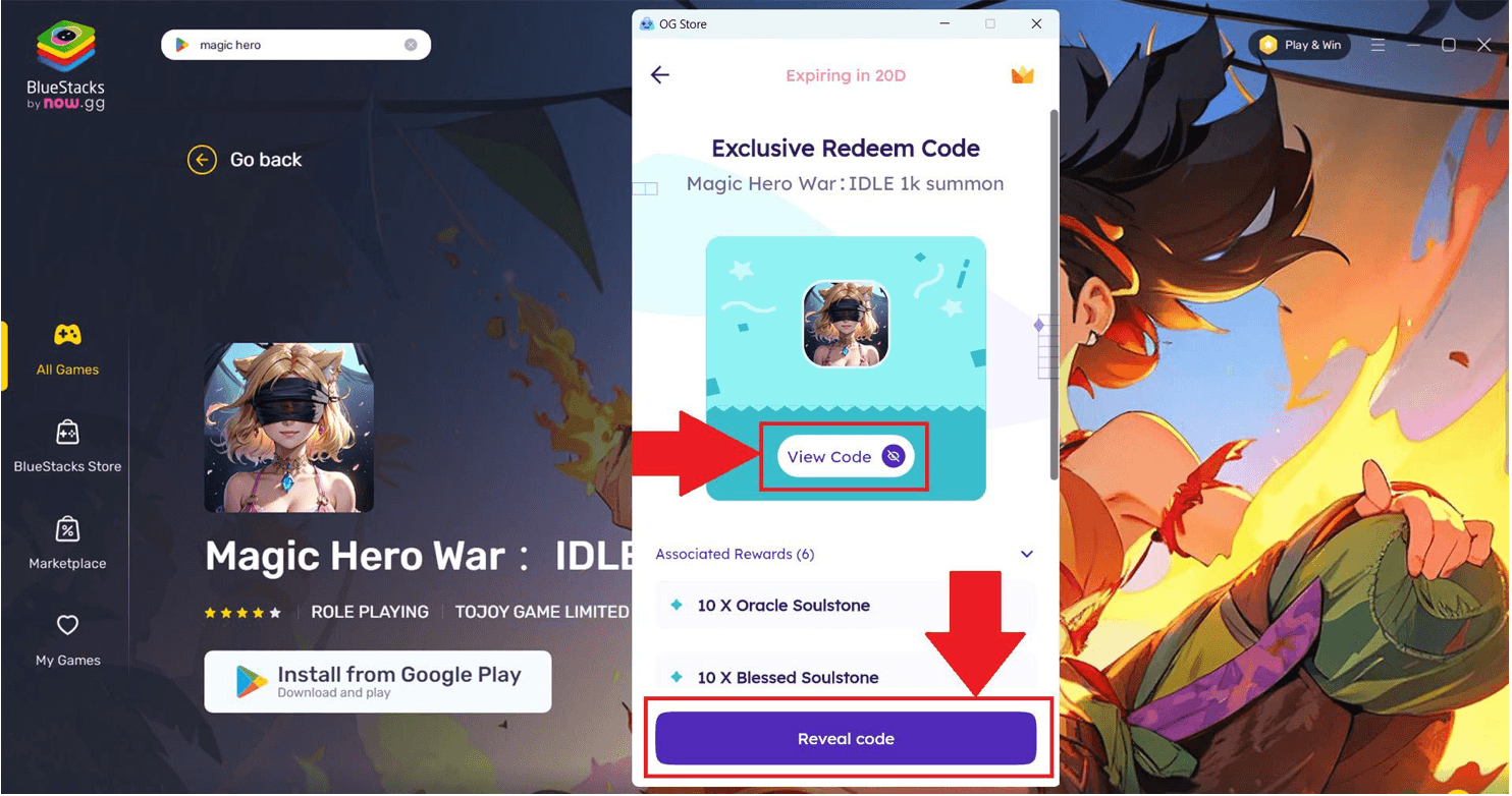 Codes de Récompense Exclusifs pour Magic Hero War